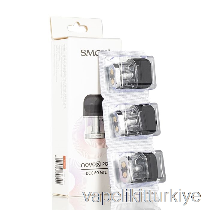 Vape Elektronik Sigara Smok Novo X Yedek Bölmeler 0.8ohm Dc Mtl Bölmeler